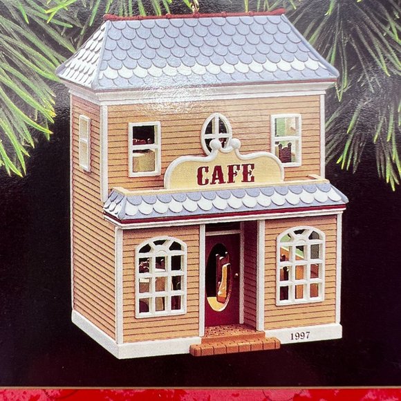 Hallmark Keepsake CAFE Ornament #14 Collectors Series 1997 New In Box - Picture 3 of 9